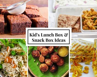 Weekly Lunch Box Recipes & Ideas from Masala Bhurji sandwich, Maharashtrian Ghavan, Chettinad style pulao and more