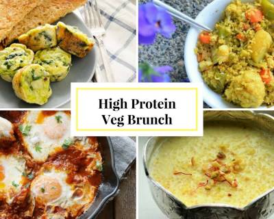 Weekend High Protein Veg Brunch