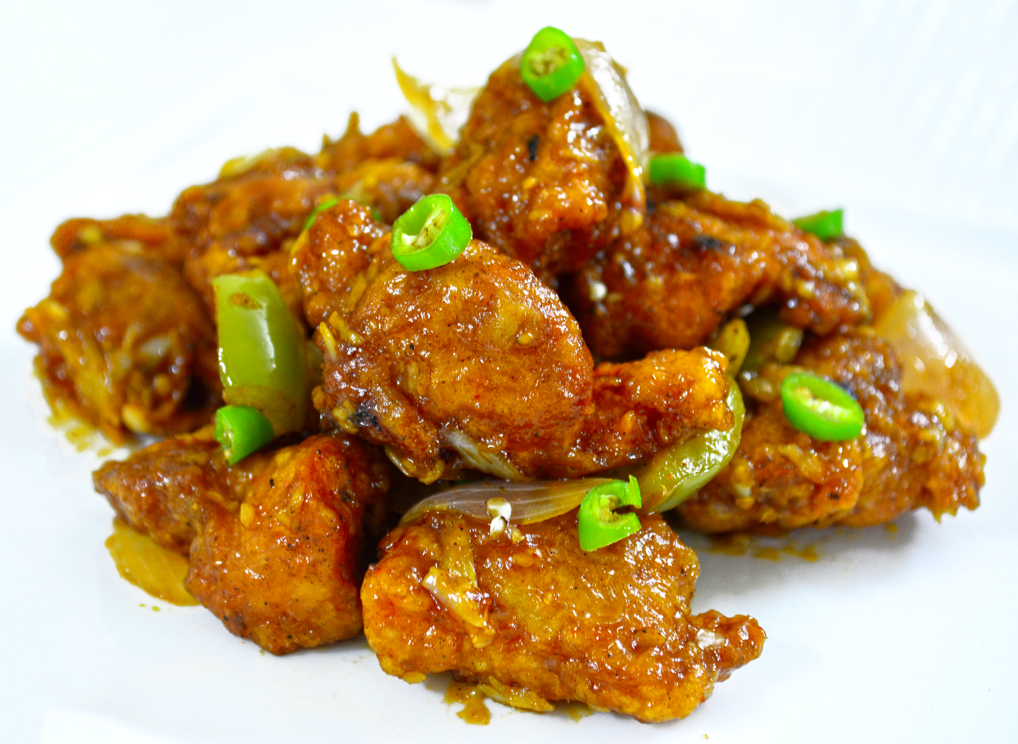 Indo Chinese Crispy Chicken Chilli Recipe by Archana’s Kitchen