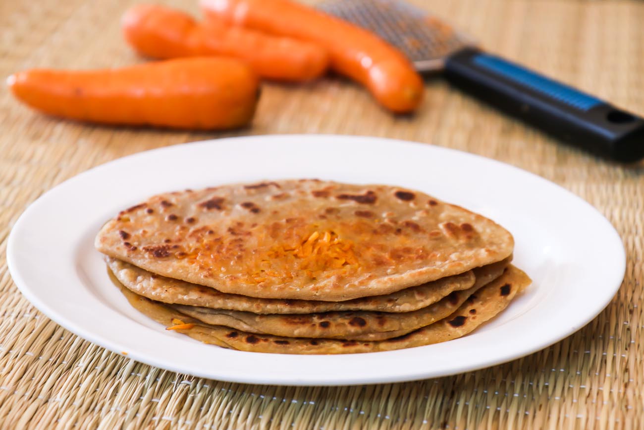 Image result for Carrot paratha