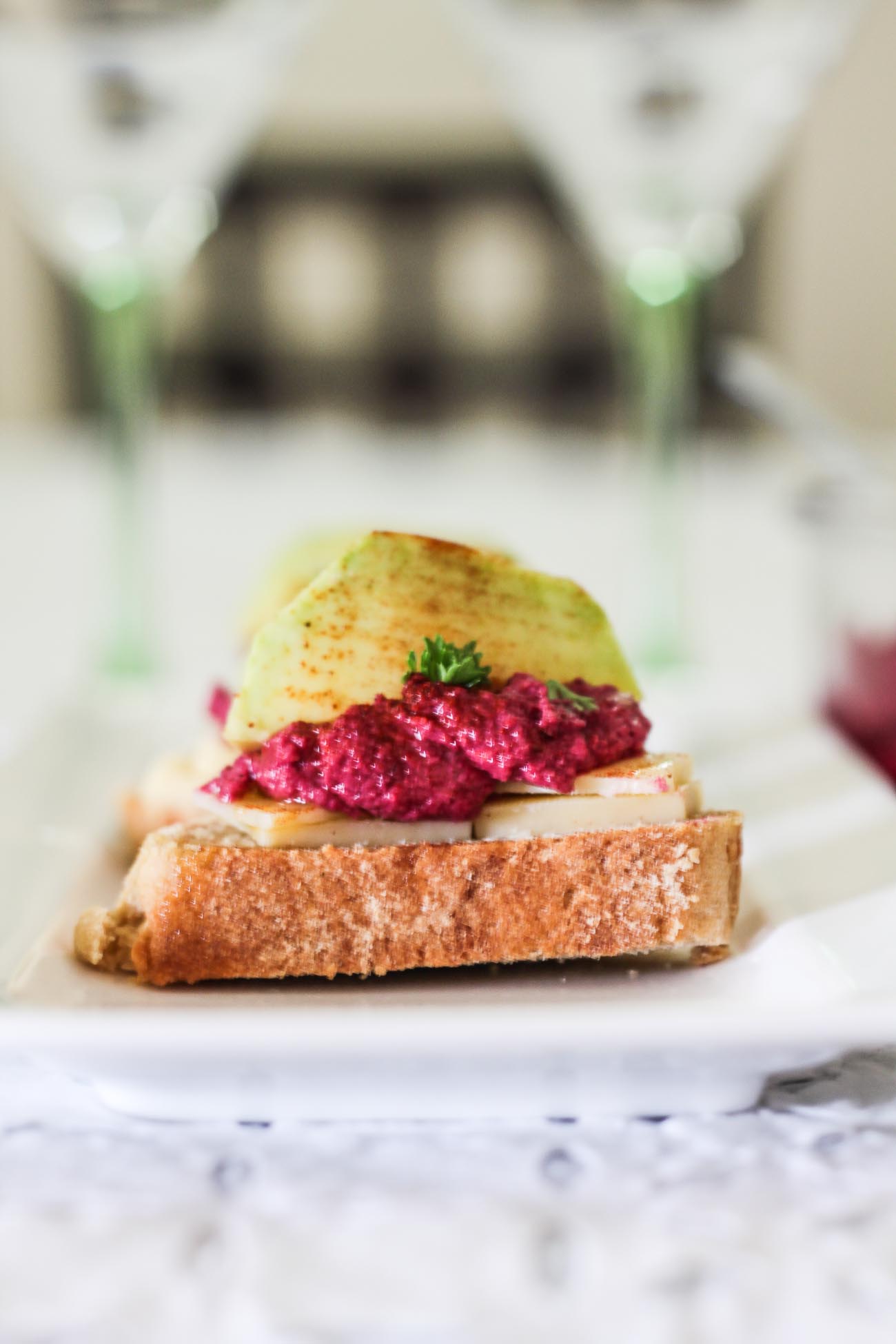 Beetroot Dip Rosemary Crostini Recipe With Fine Cheddar And Avocados Beetroot Dip Rosemary Crostini Recipe With Fine Cheddar And Avocados