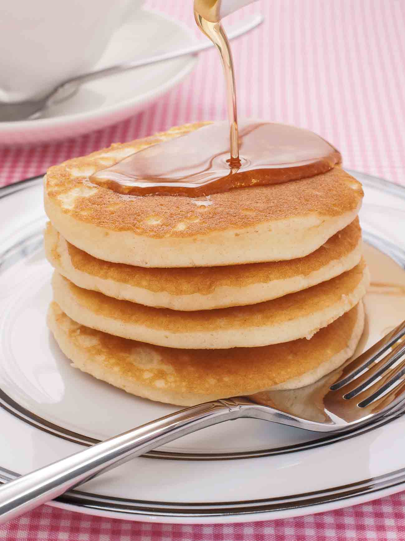 Fluffy buttermilk pancakes, Recipe