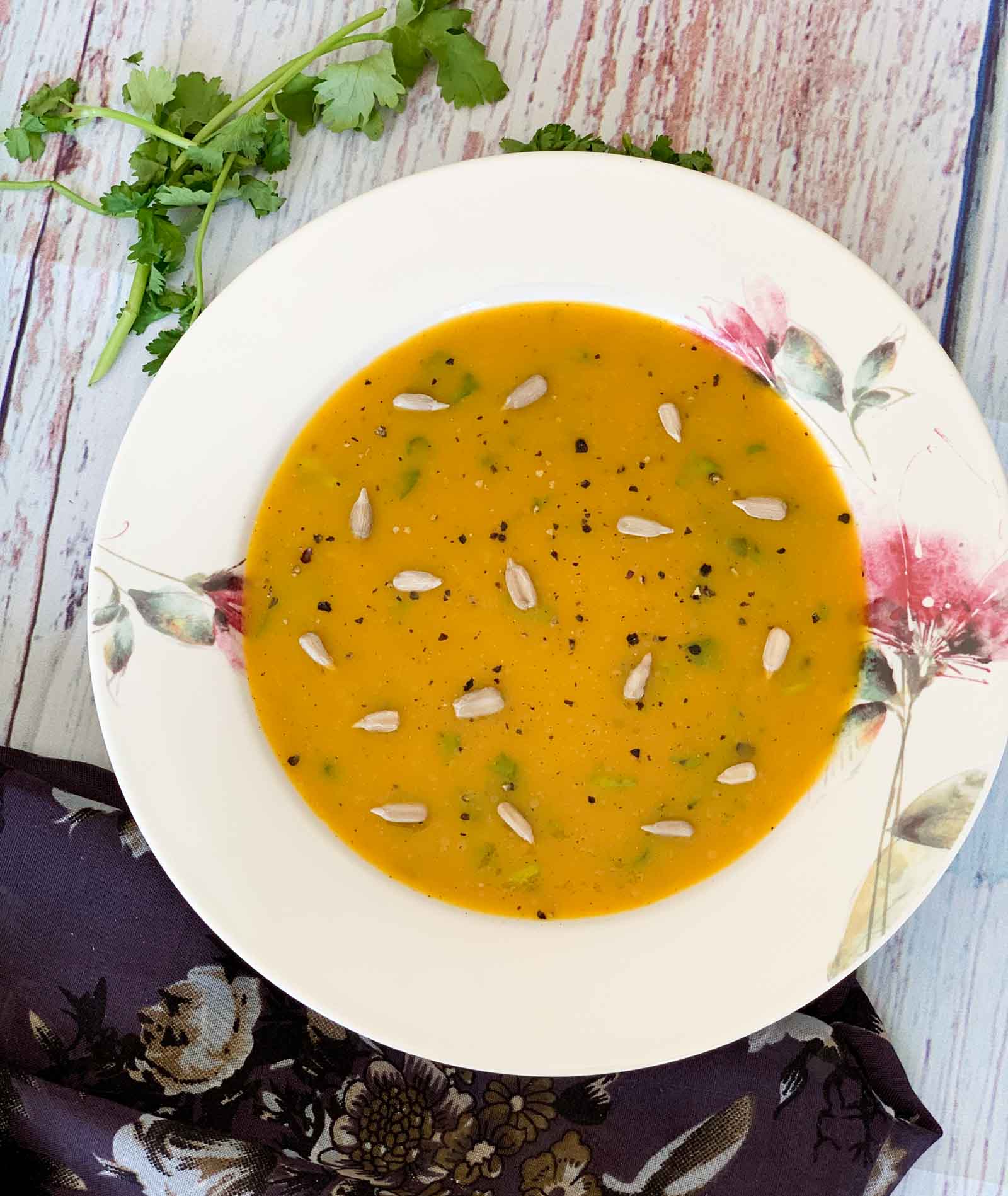 Curried Carrot Celery Soup Recipe