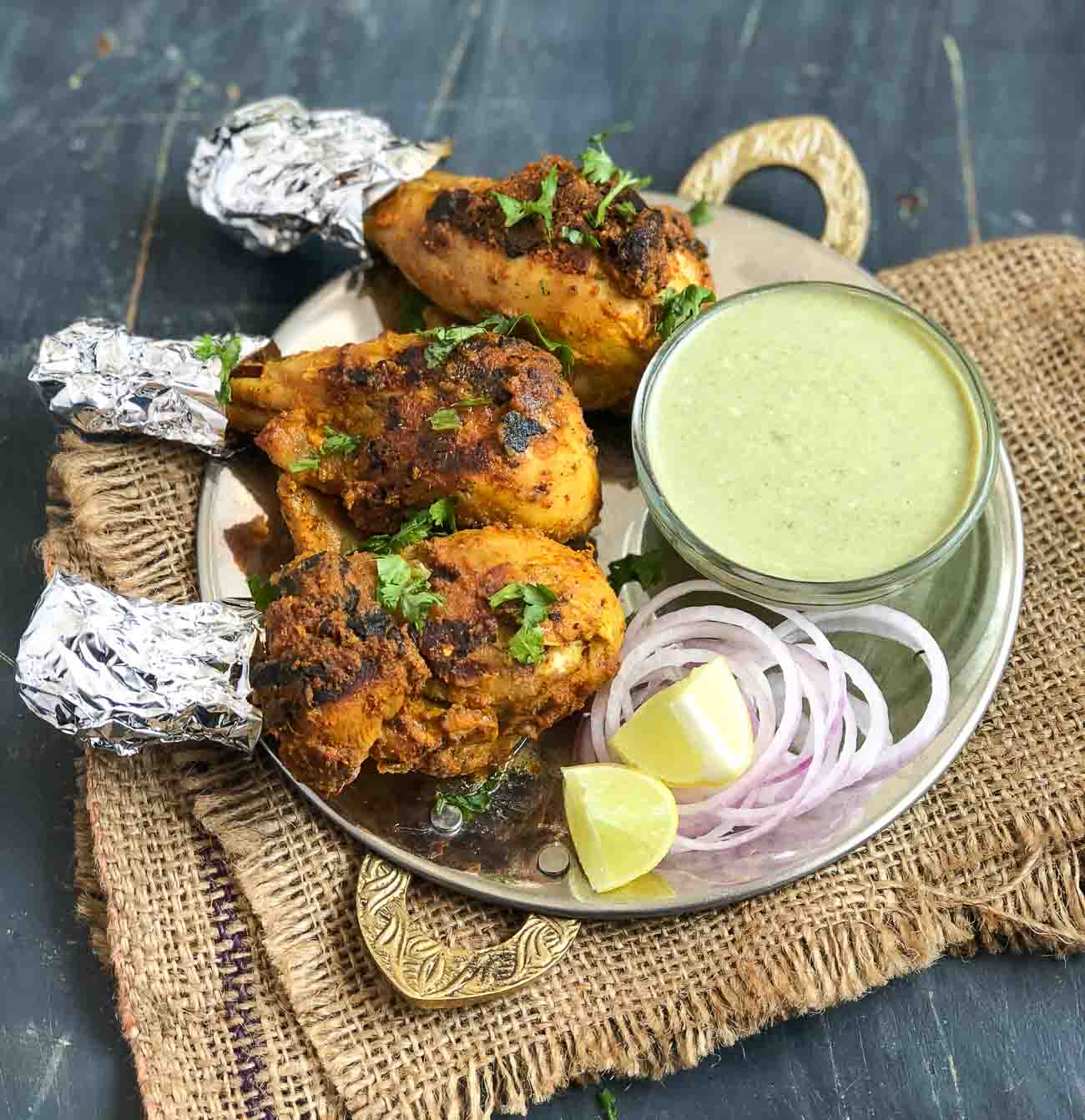 Kalmi Kabab Recipe - Mughlai Style Chicken Tangdi Kebab