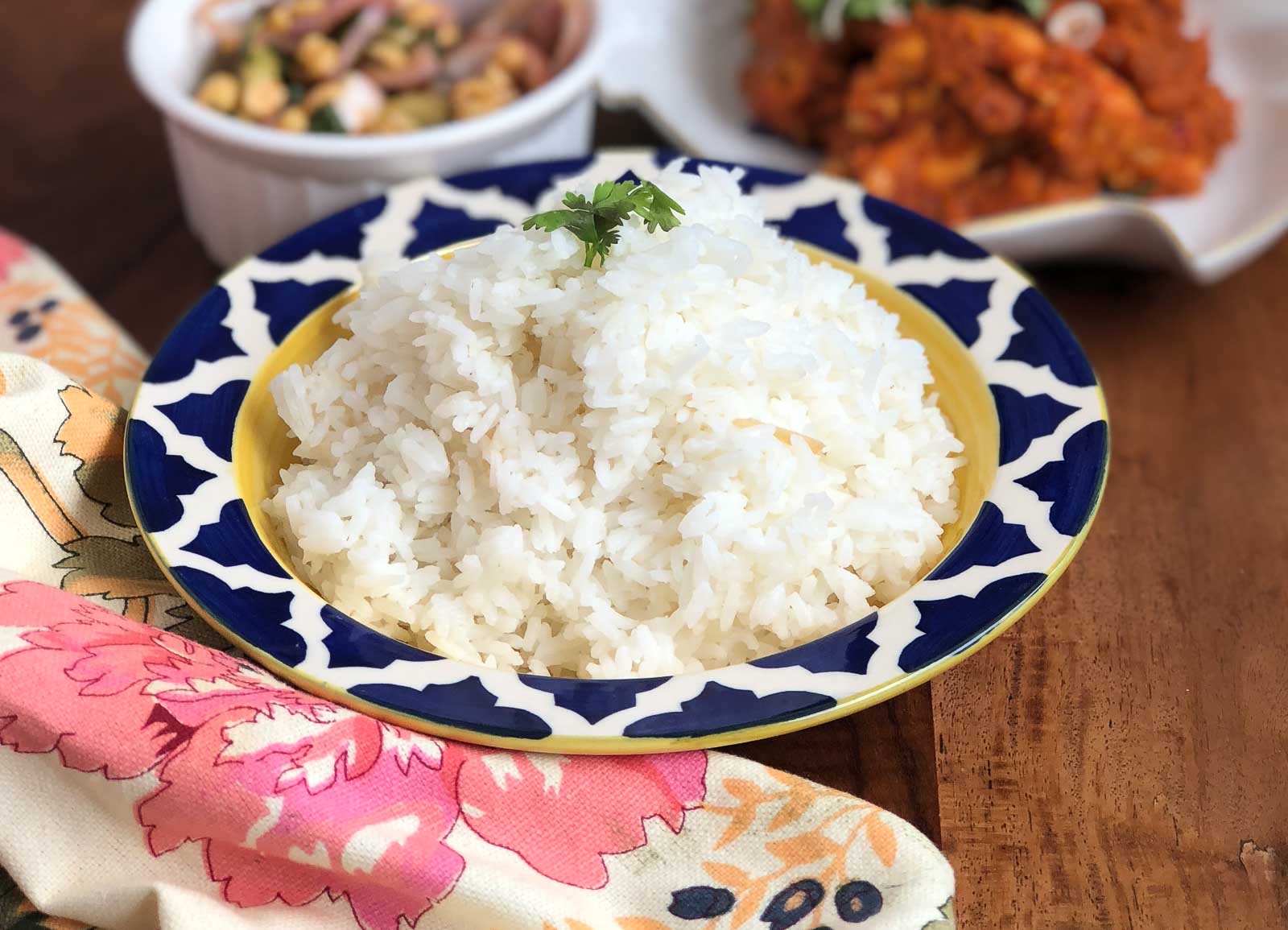 Malaysian Nasi Lemak Rice Recipe 