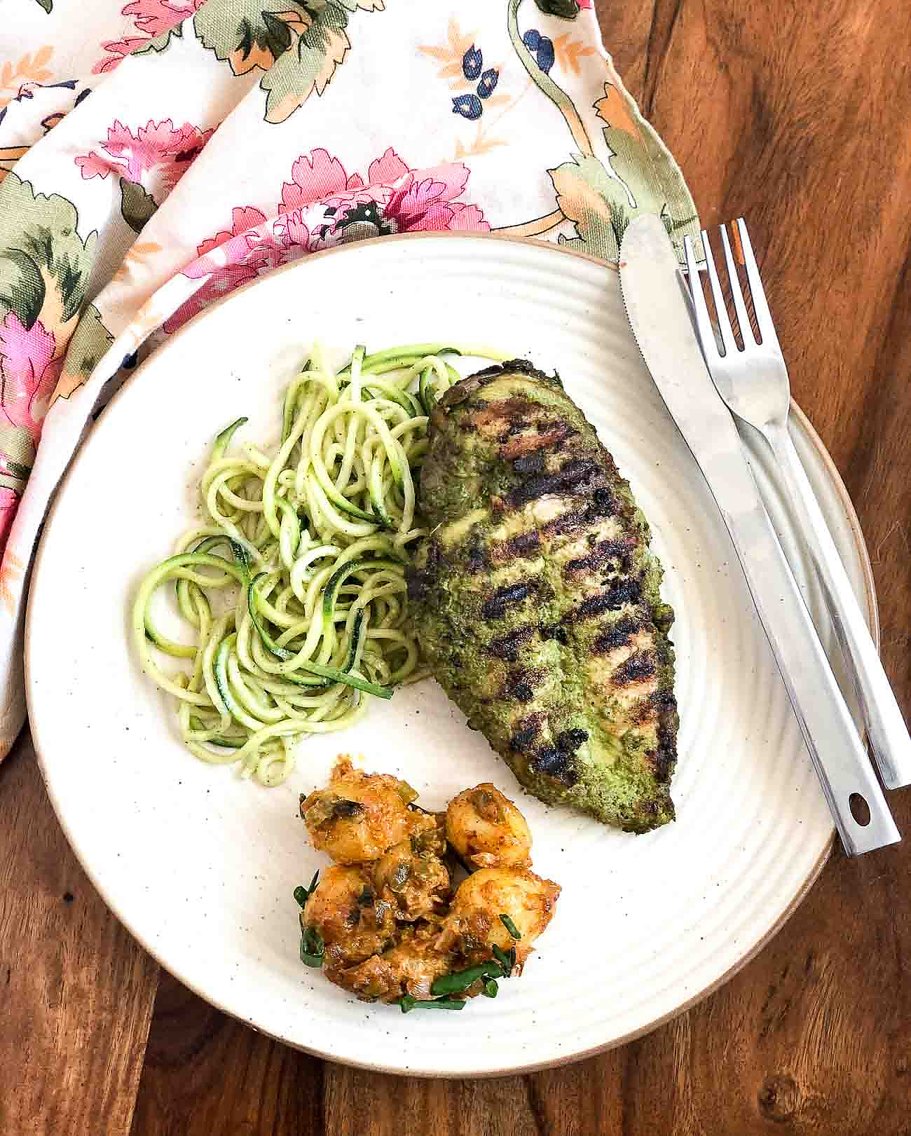 Basil Pesto Grilled Chicken Recipe