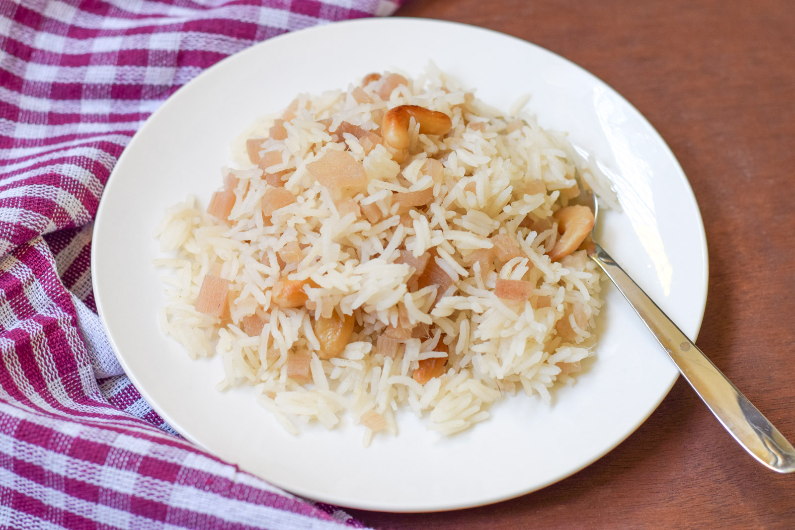 Thor Chal Recipe - Banana Stem Pulao Recipe