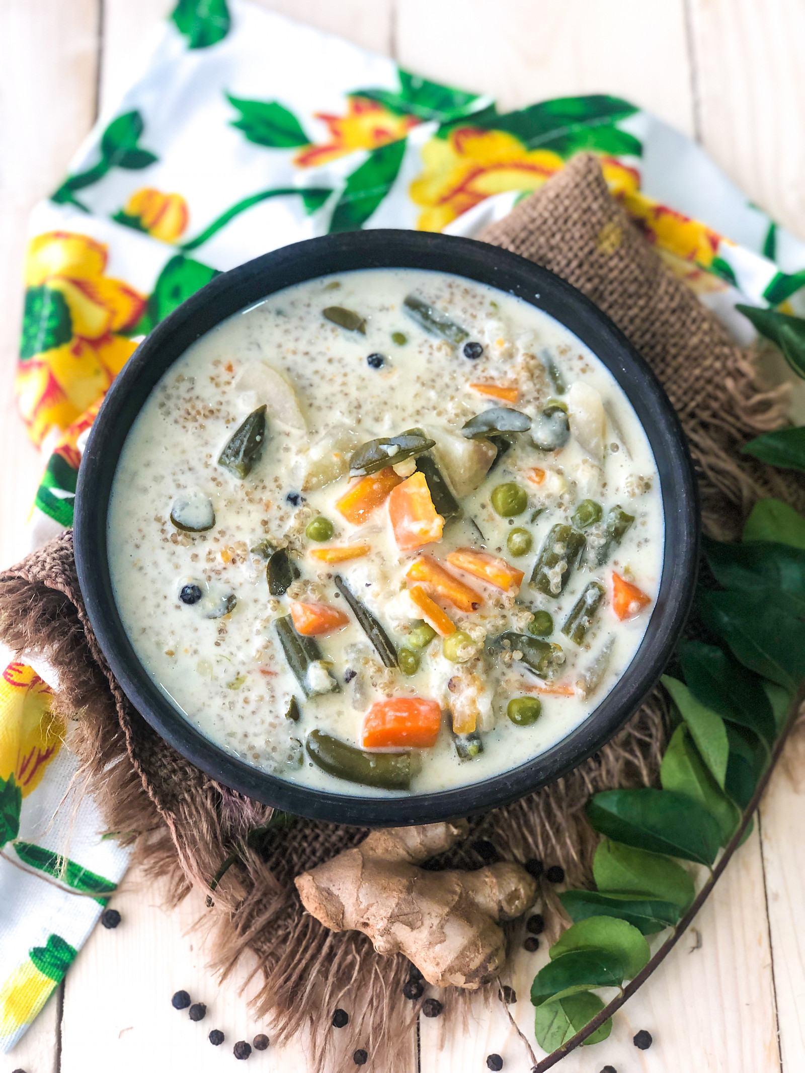 Coconut Quinoa Curry Recipe With Vegetables 