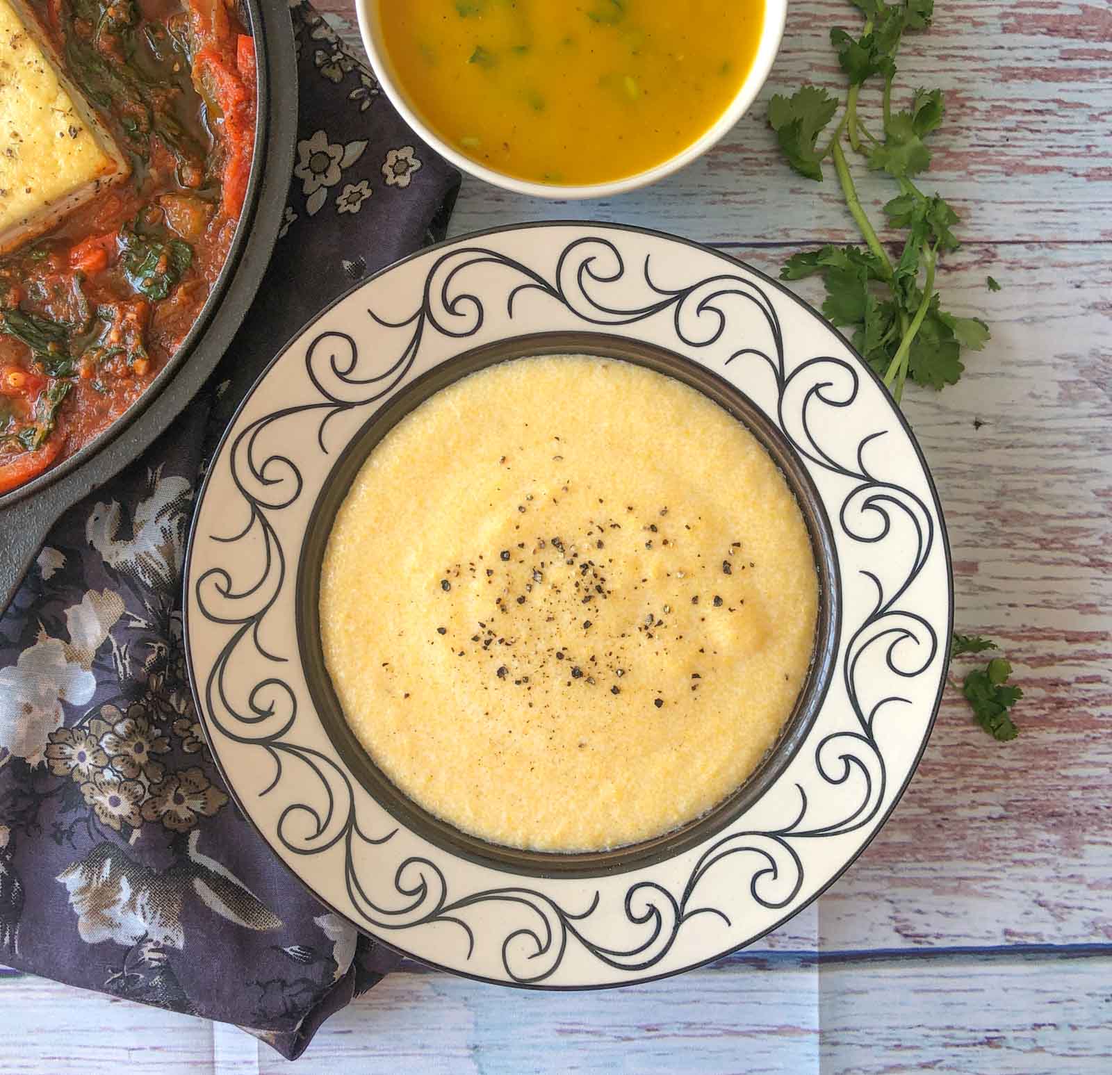Creamy Polenta Recipe  - Savory Cornmeal Porridge
