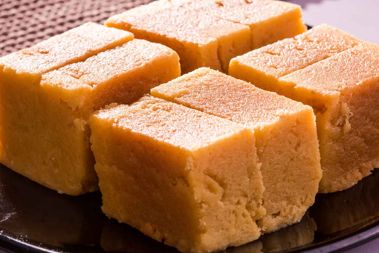 Homemade Mysore Pak Recipe 1