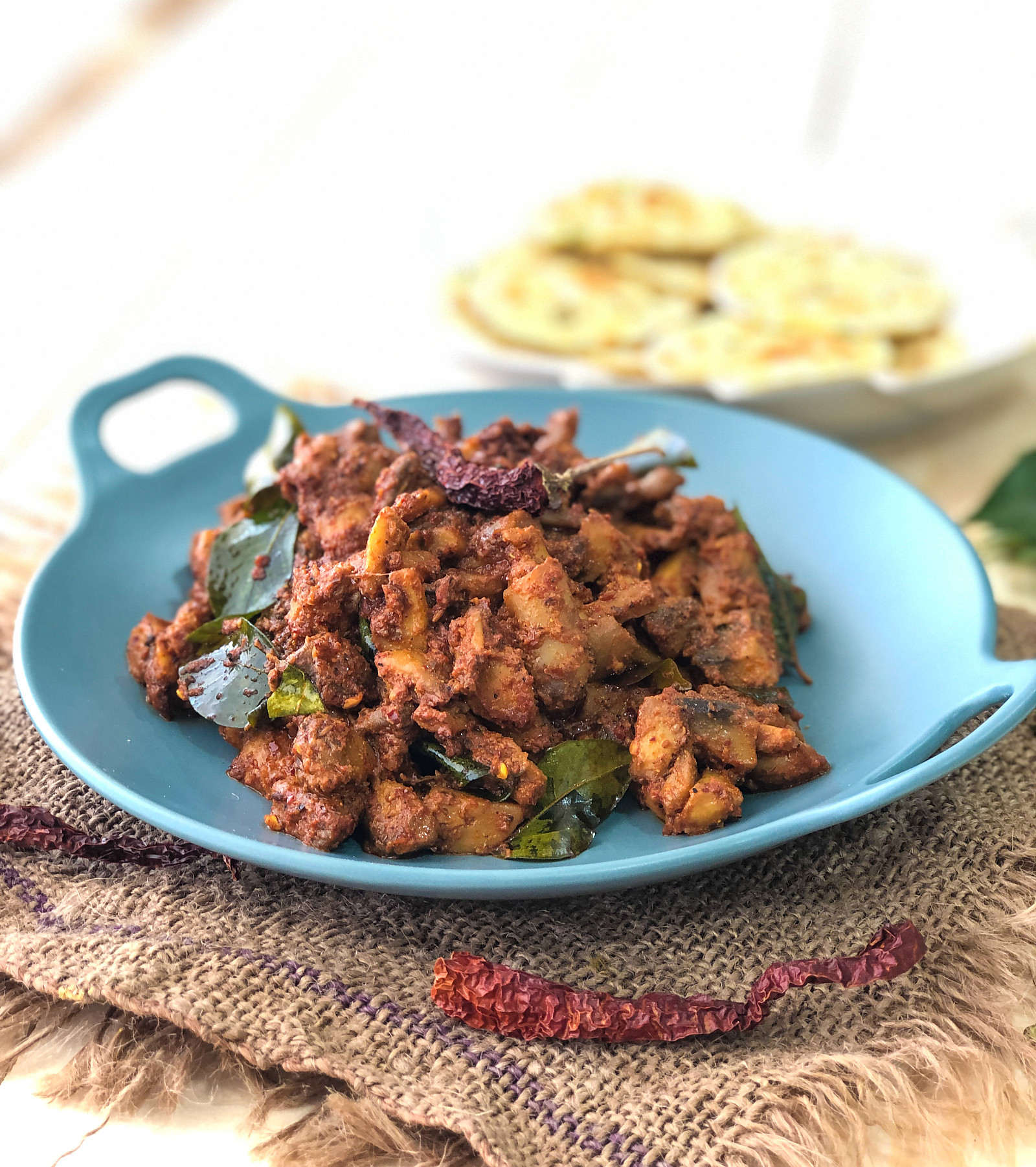 Mushroom Ghee Roast Recipe 