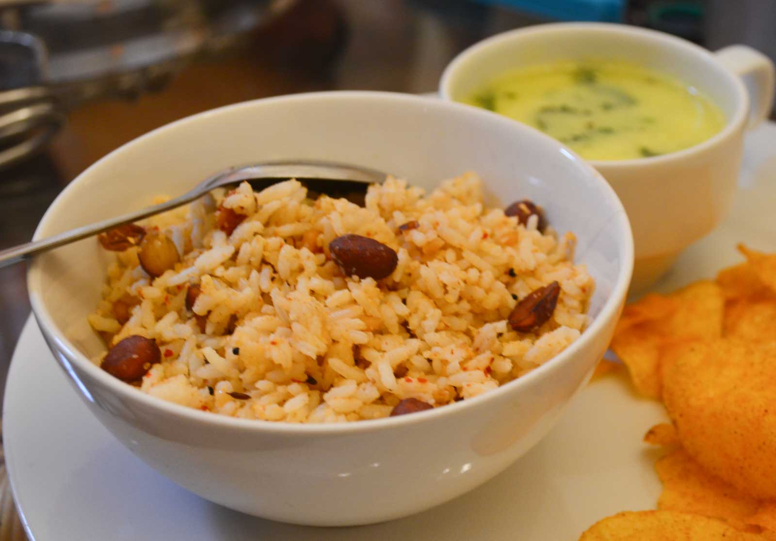 Peanut Rice With Coconut Recipe