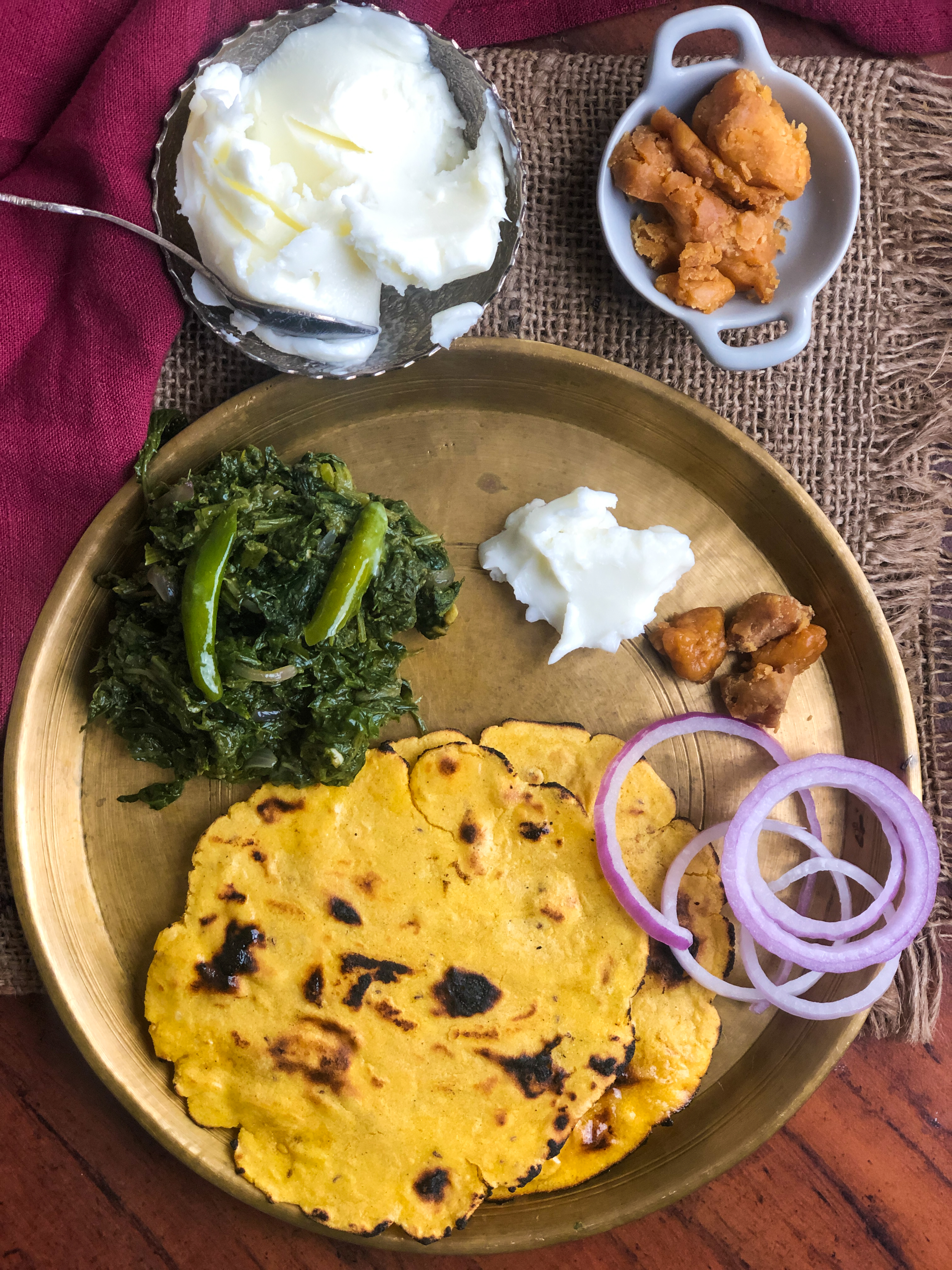 Enjoy The Taste Of Punjab With Sarson Ka Saag Aur Makki Ki Roti By Archana S Kitchen