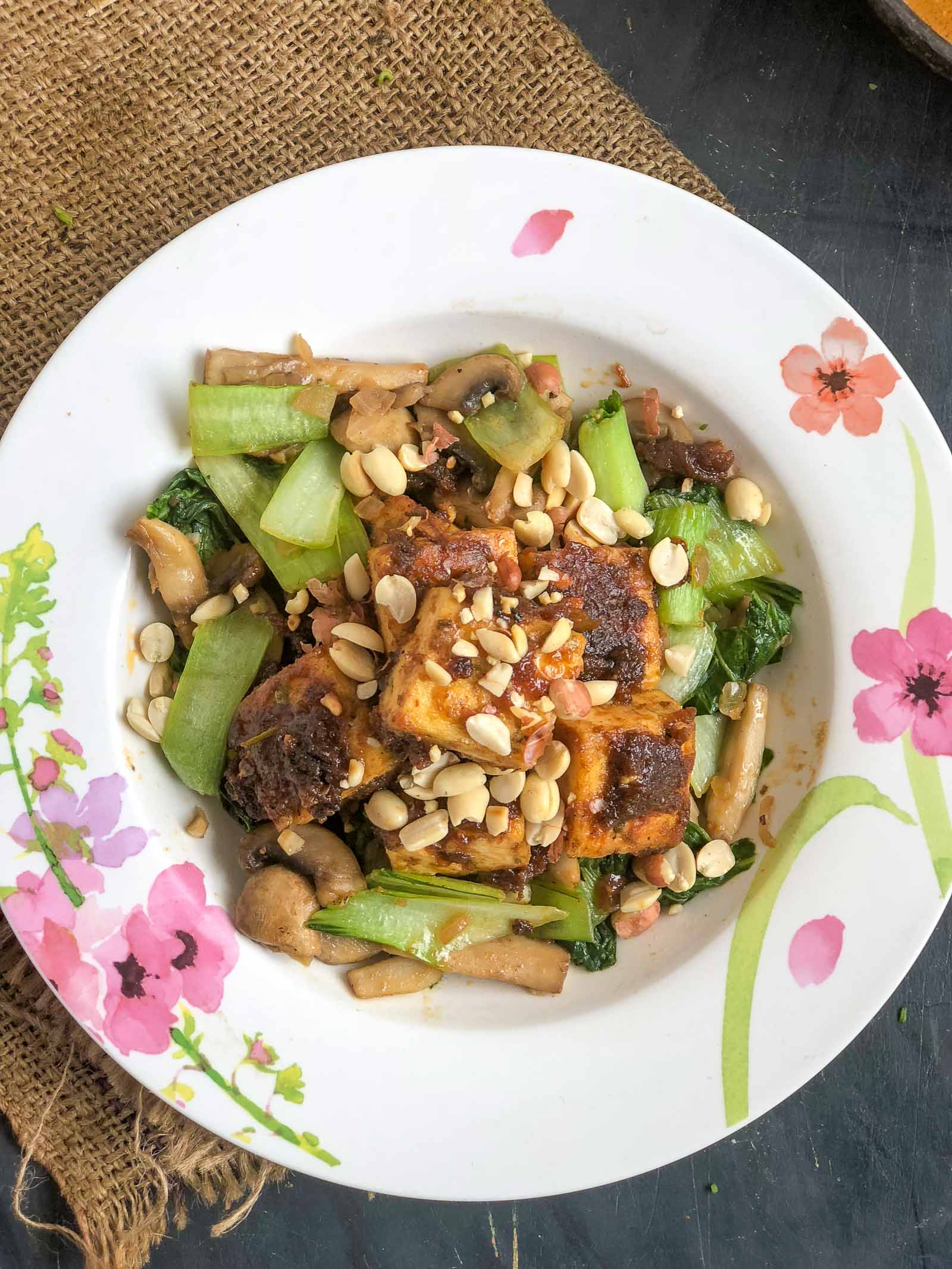 Tofu Peanut Stir Fry Recipe