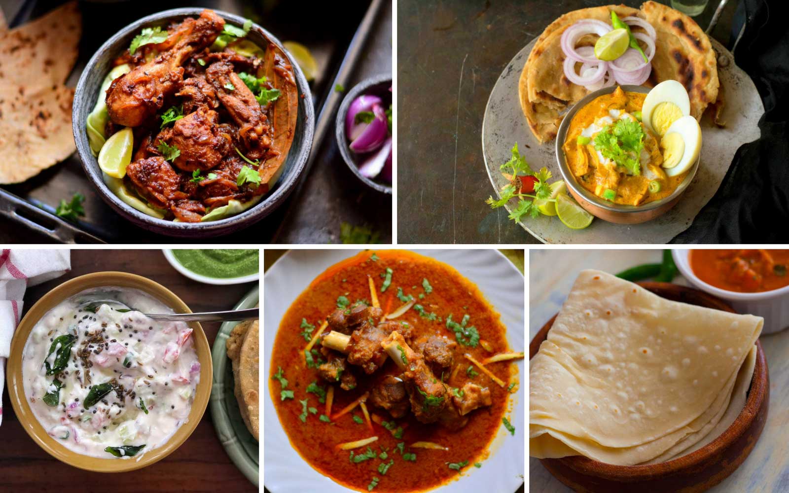 6 Non Veg Meal Ideas With Curry, Kulcha/ Roti And Raita.