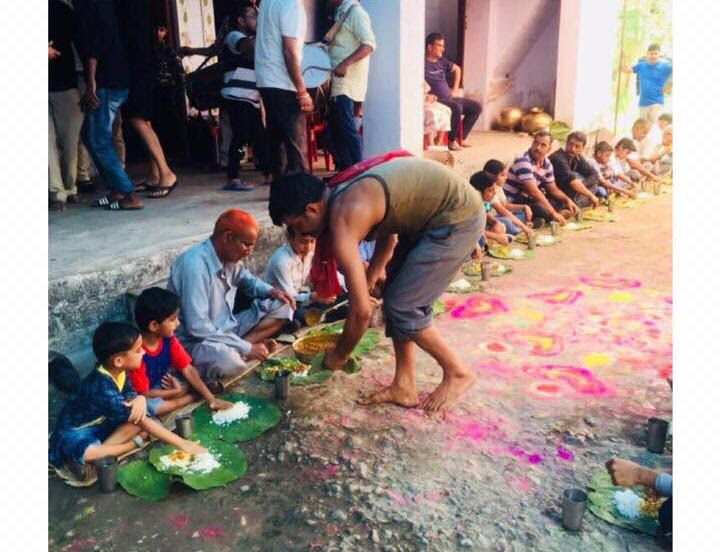 people eating