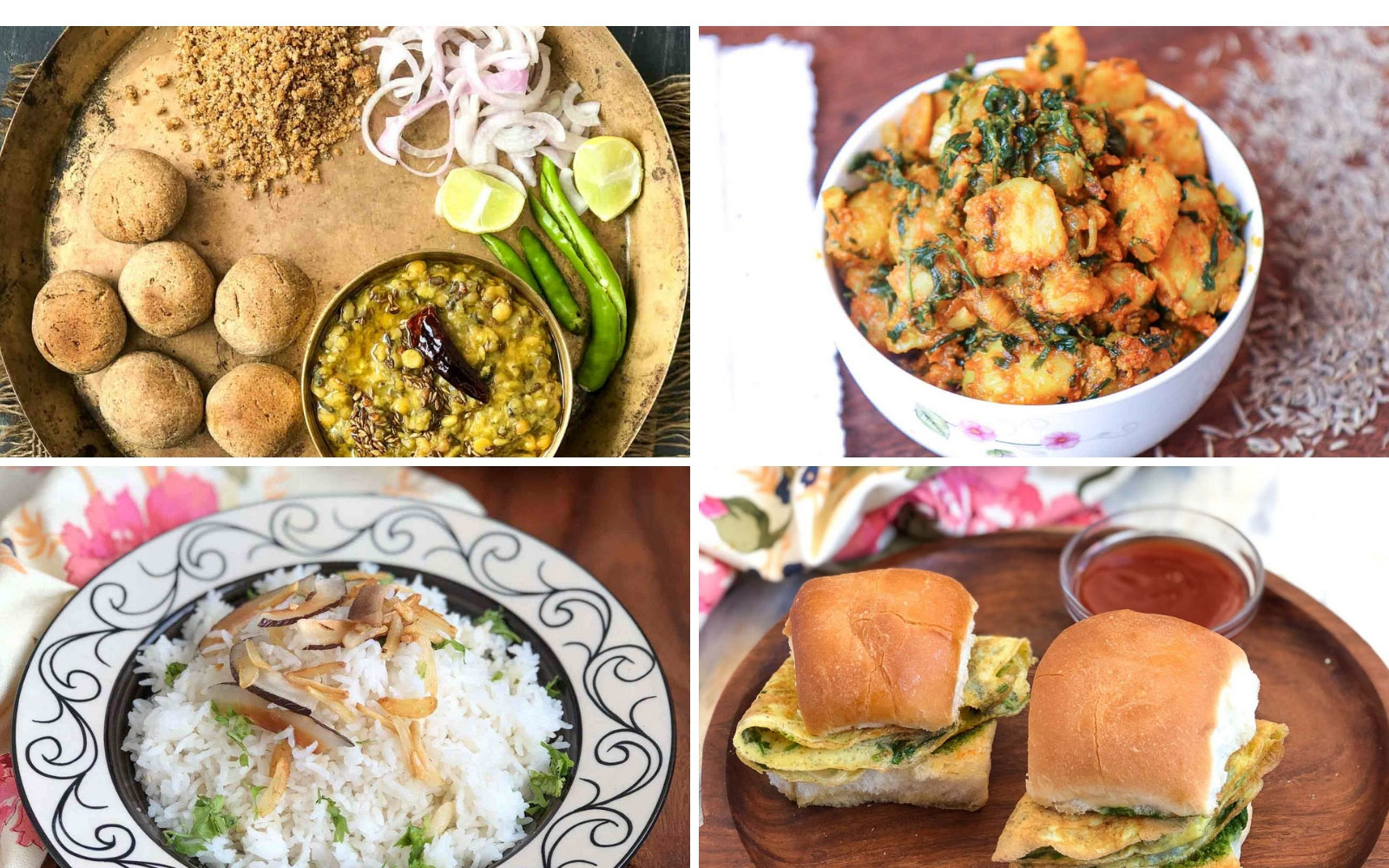 Weekly Meal Plan - Aloo Methi Sabzi, Thai Coconut Garlic Rice And Much ...