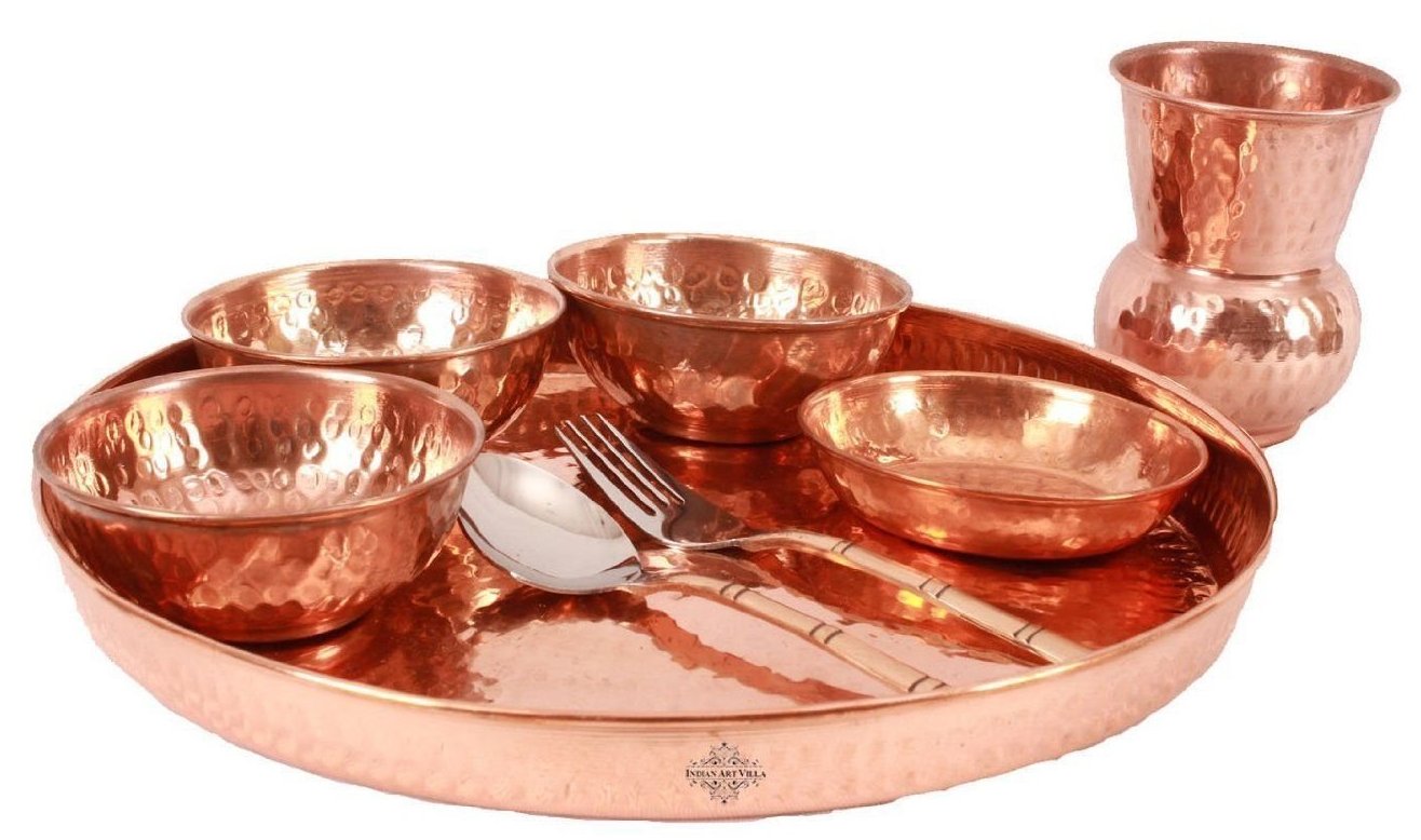 copper thali