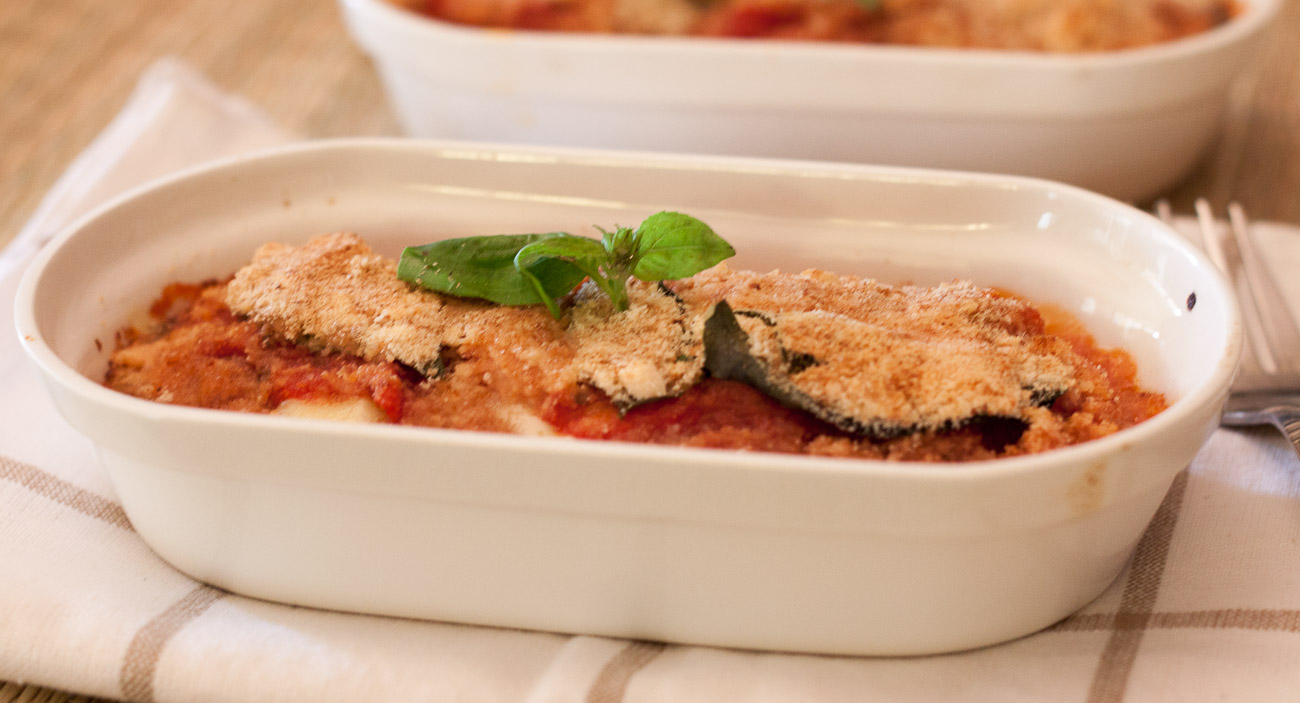 Roasted Eggplant Parmigiana Recipe