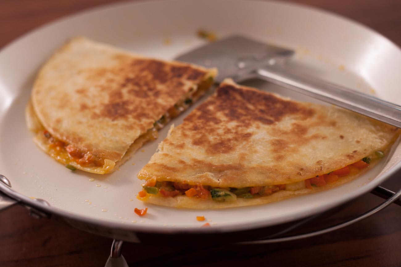 Vegetarian  Mexican Quesadilla Recipe