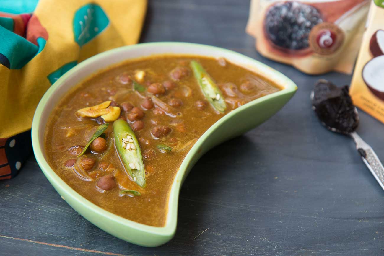 तीखी मीठी कडला करी रेसिपी - Sweet & Spicy Kadala Curry (Recipe In Hindi)