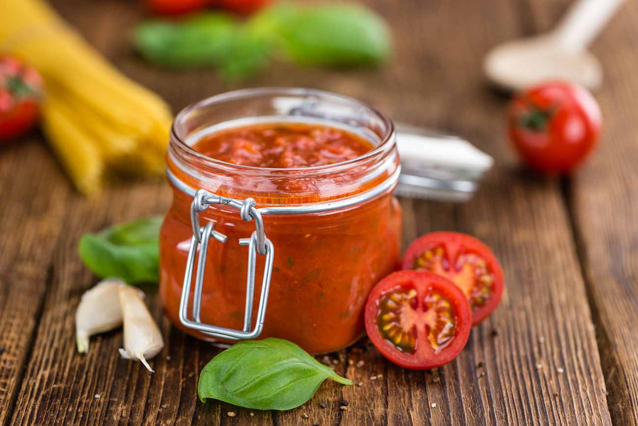 Tomato Basil Pasta And Pizza Sauce Recipe
