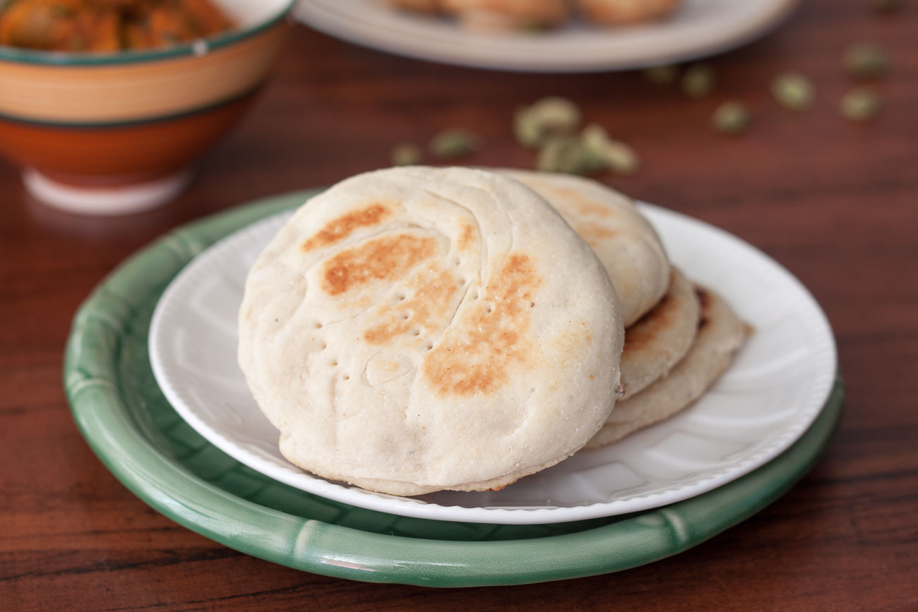 Awadh Style Bakarhani Roti Recipe ( Thick Spiced Flat-Bread Recipe )