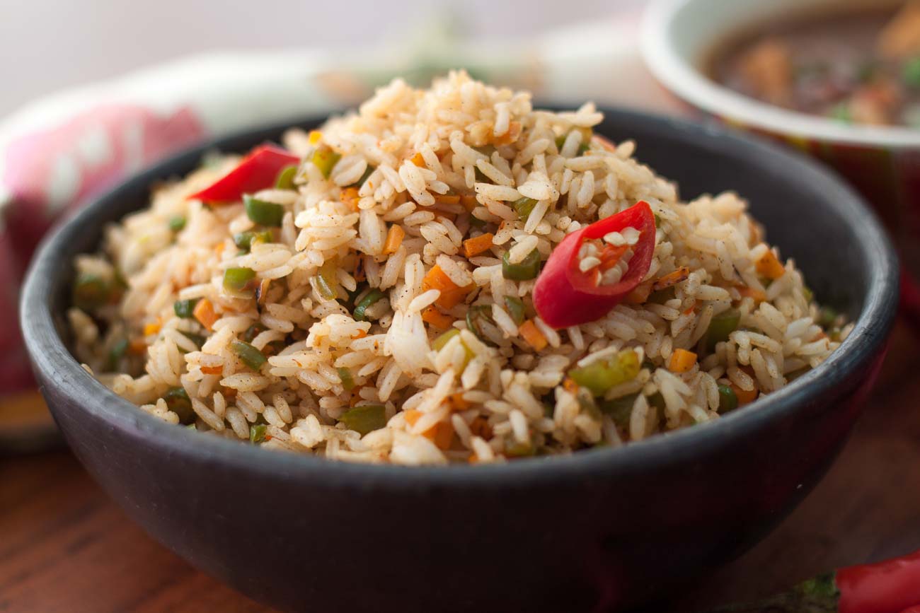 Szechuan Vegetarian Fried Rice