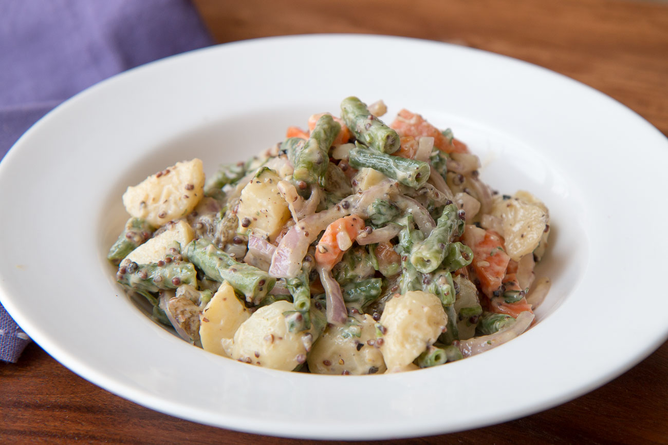 Creamy Potato and Vegetable Salad Recipe