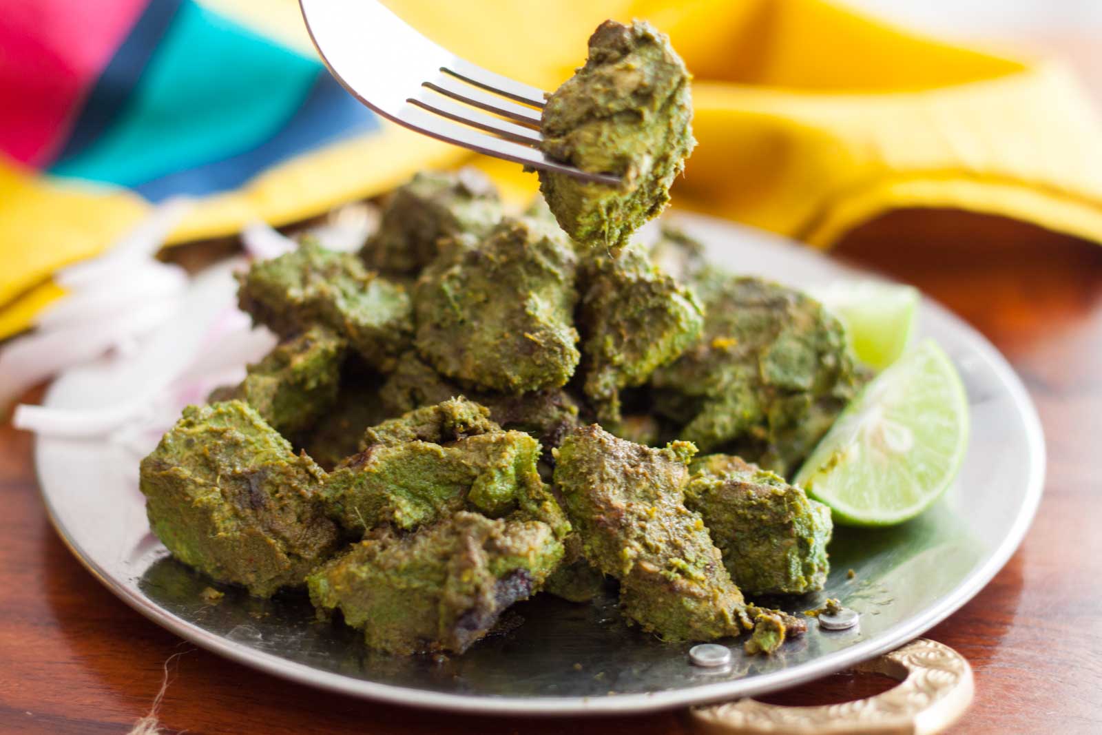 Hariyali Chicken Tikka Recipe by Archana's Kitchen