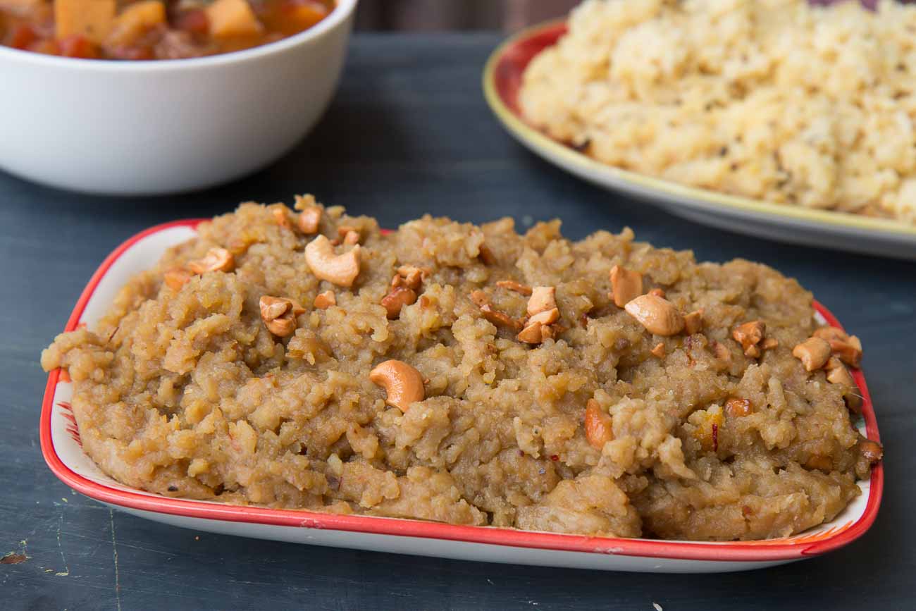 Sakkarai Pongal Recipe - Sweetened Rice And Jaggery Pudding Recipe