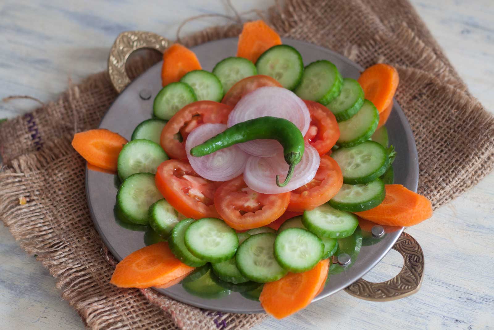 vegetable salad recipe 