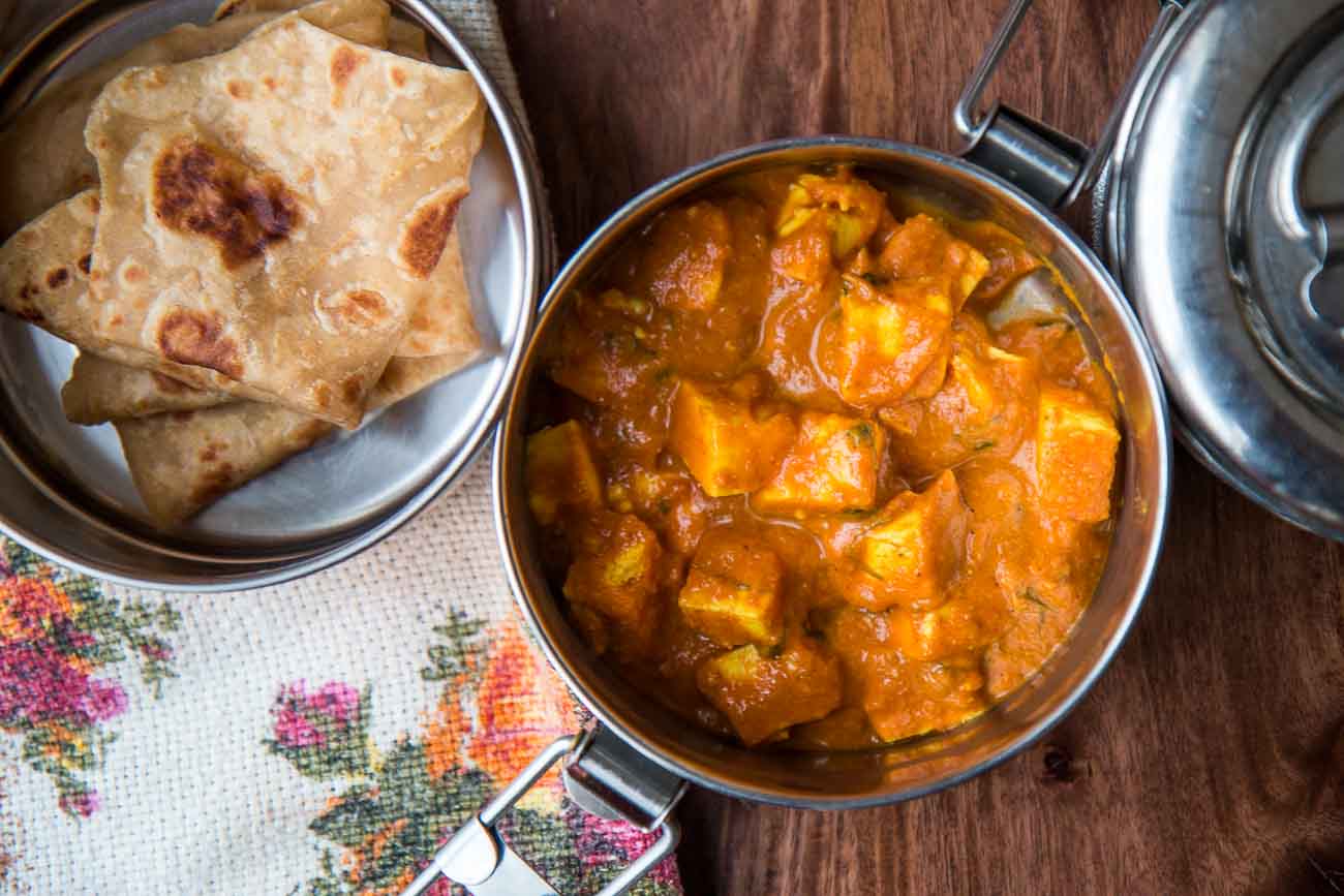 Lunch Box Ideas: Paneer Makhani & Tawa Paratha Recipes by Archana's Kitchen