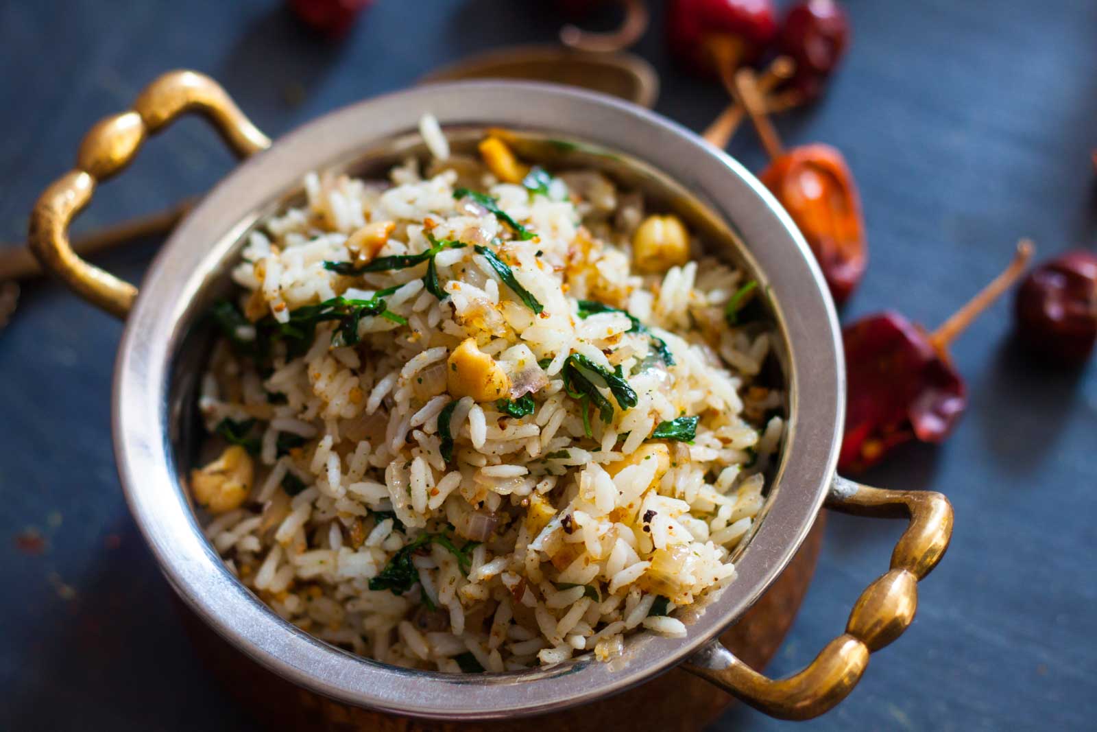 Iyengar Style Vendhaya Keerai Pulao Recipe - Menthe Soppina Bath/ Methi Rice Iyengar Style Vendhaya Keerai Pulao Recipe - Menthe Soppina Bath/ Methi Rice