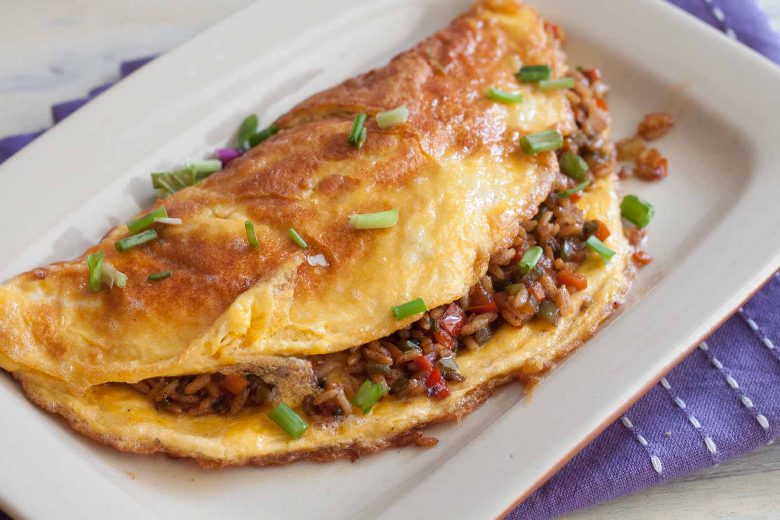 Omurice Recipe - Japanese Omelette Rice by Archana's Kitchen