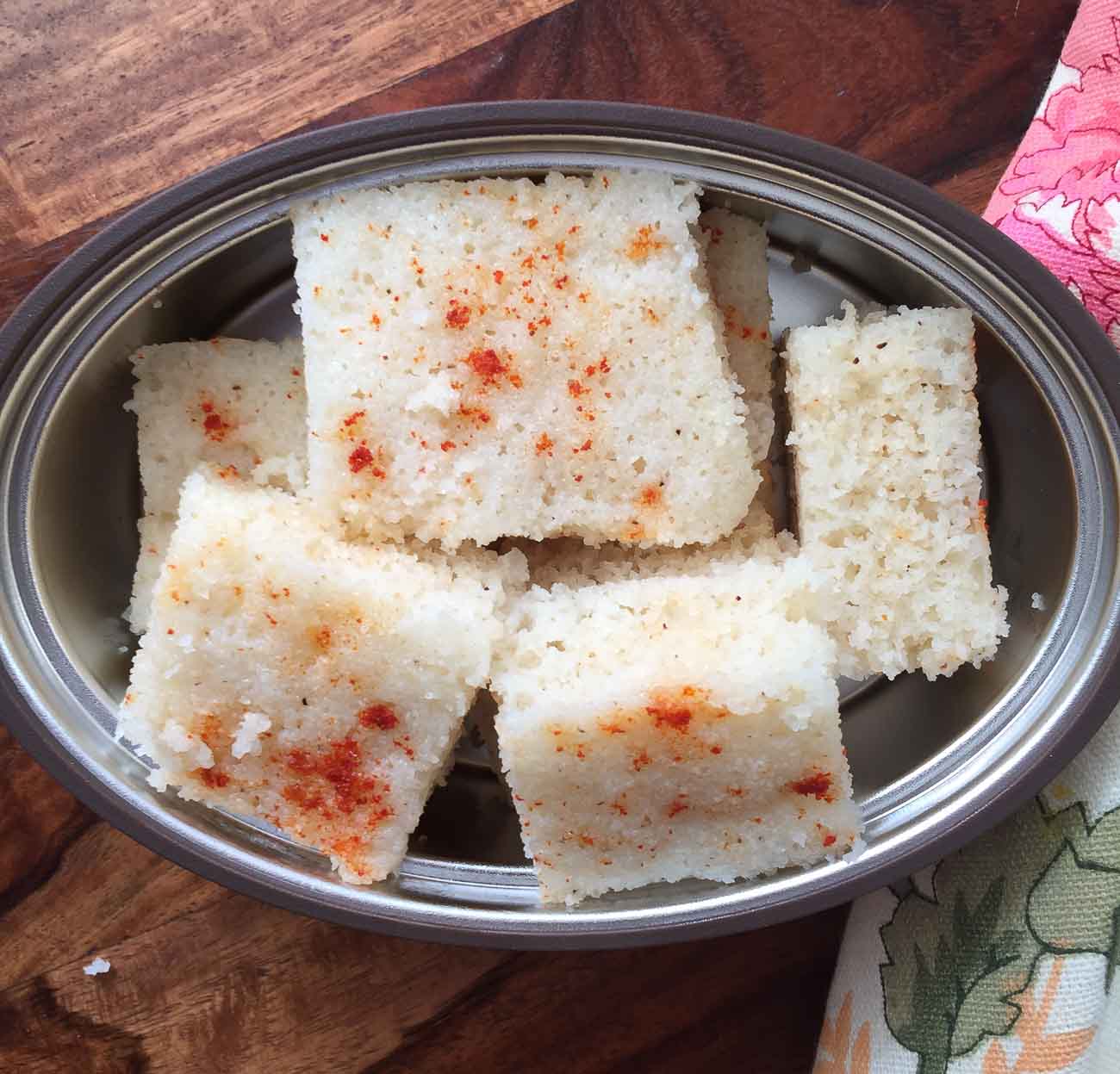 Lunch With Vaya Dhokla Green Chutney 1