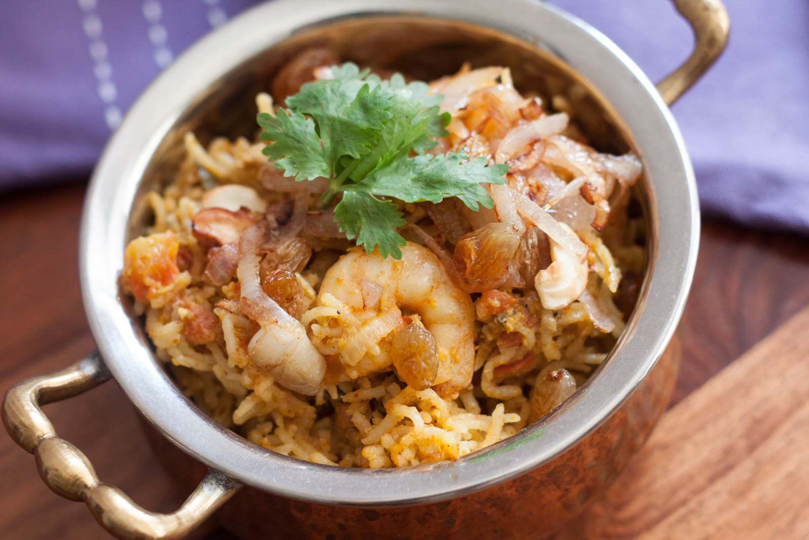 Prawn Biryani Recipe 