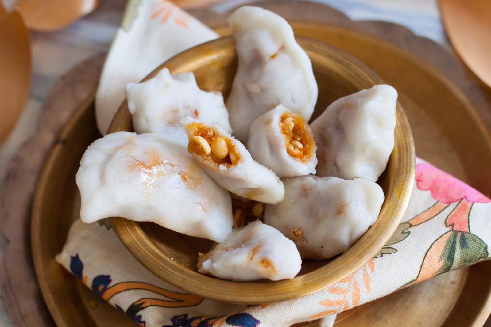 Assamese Style Mohura Pitha Recipe - Sweet Rice Dumplings Recipe Assamese Style Mohura Pitha Recipe - Sweet Rice Dumplings Recipe