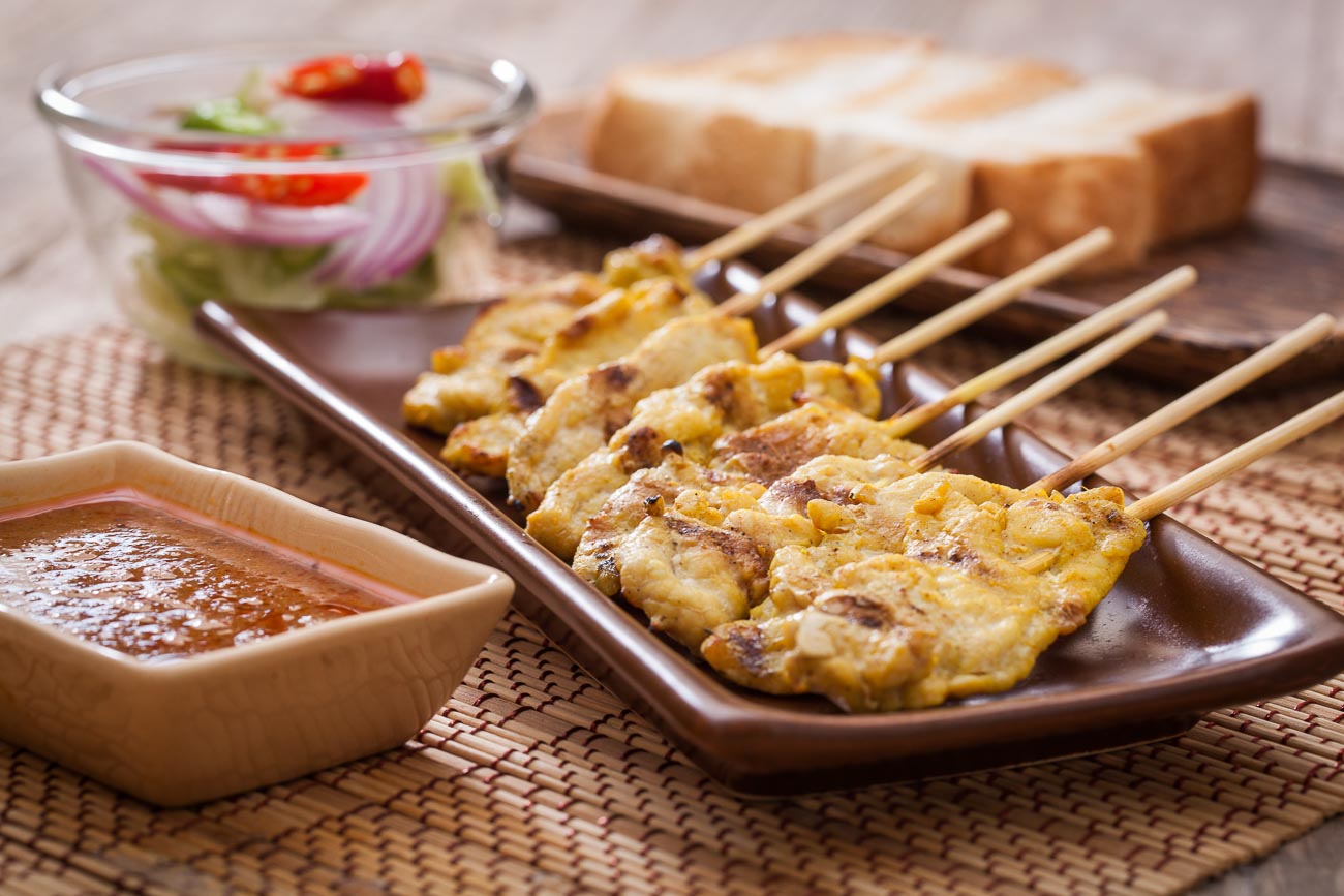 satay chicken