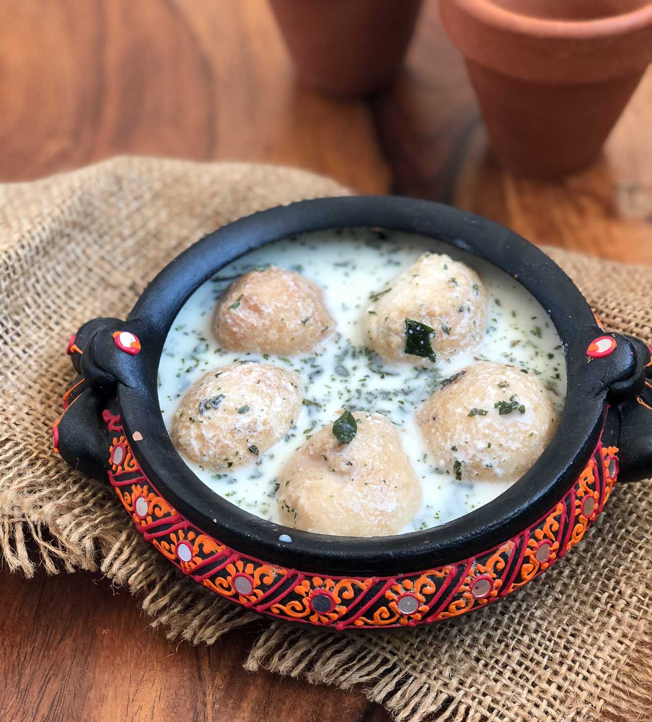 Chaas Dahi Vada Recipe - Dahi Vada in Refreshing Buttermilk