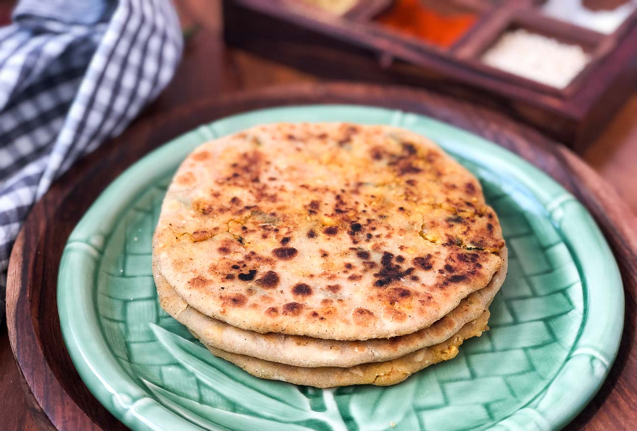 Chicken Keema Paratha Recipe - Minced Chicken Flat Bread