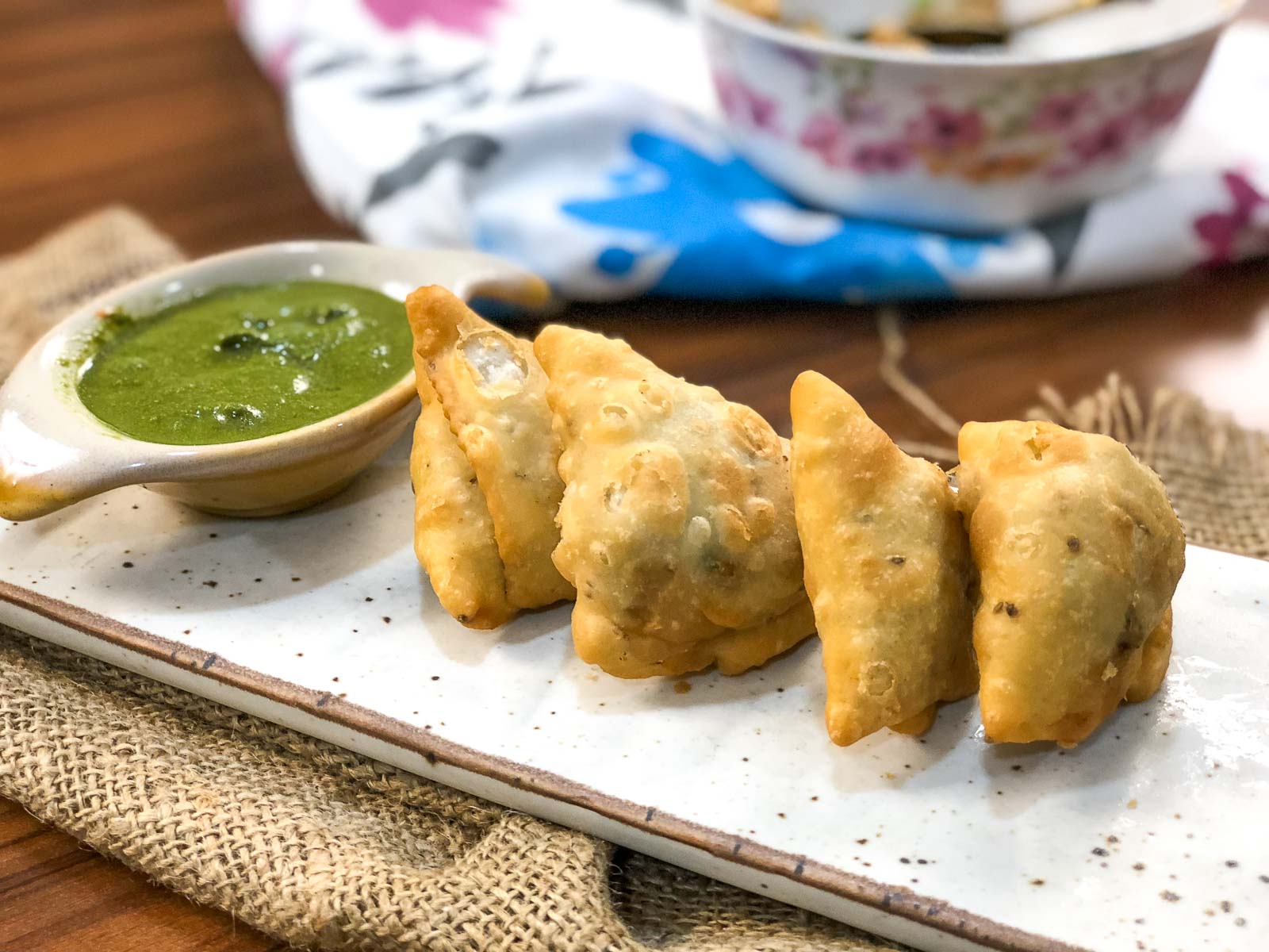 Chicken Keema Samosa Recipe