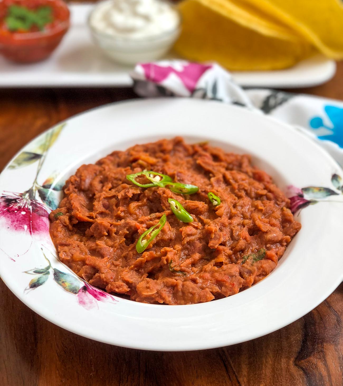 Homemade Refried Beans Recipe - Quick & Easy Mexican Beans