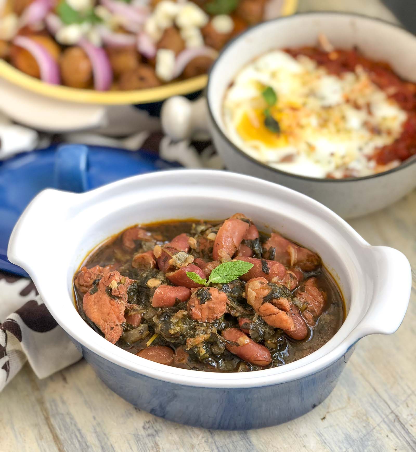 Persian Chicken Kidney Bean Stew Recipe By Archana S Kitchen