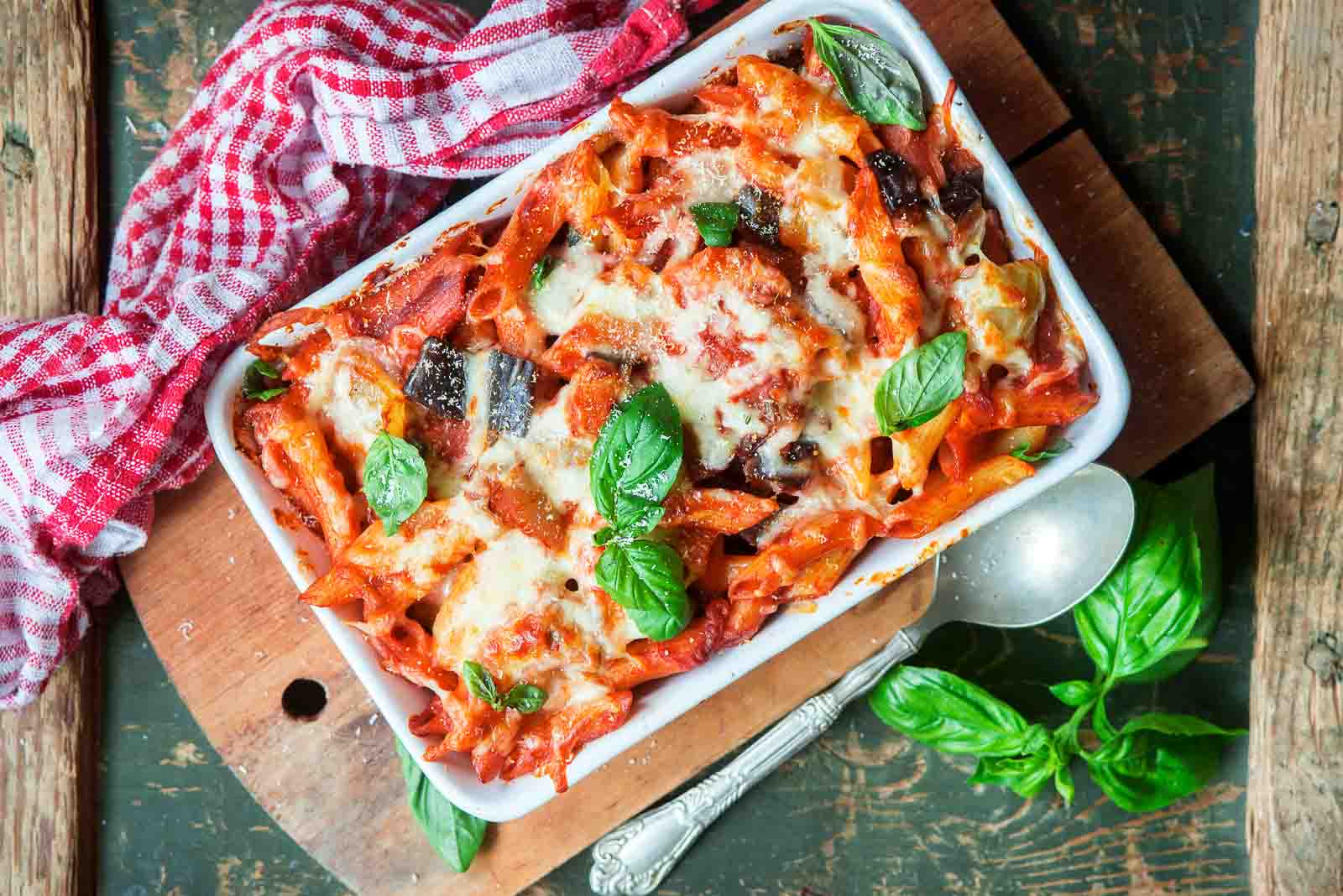 Veggie Penne Pasta Recipe In Creamy Roasted Carrot Sauce 