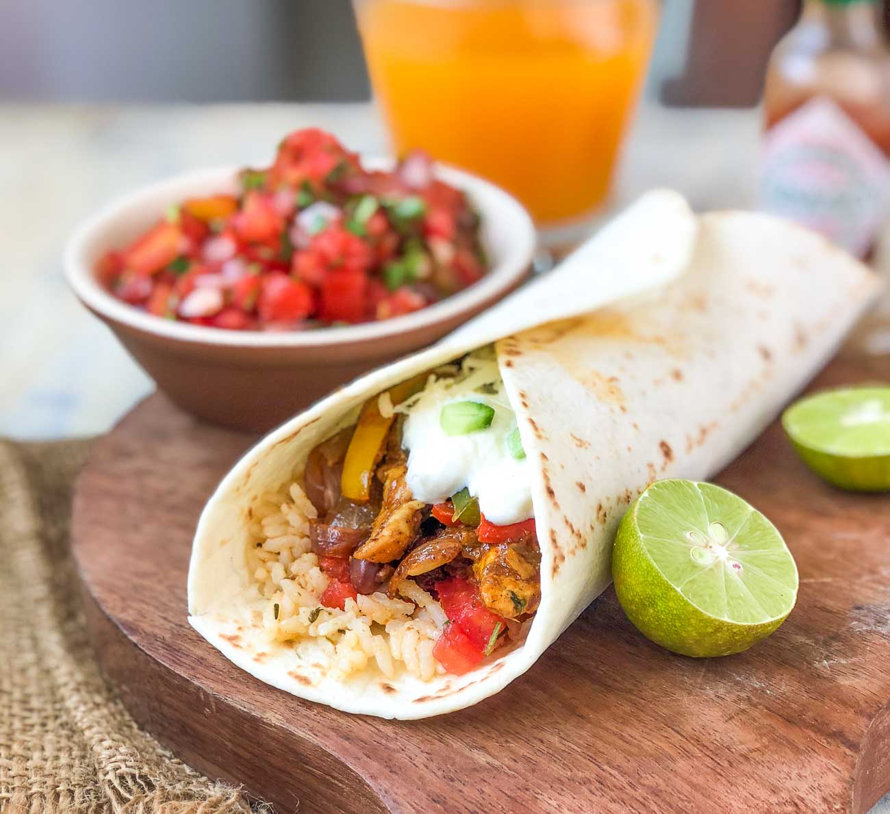 Chicken Burrito Recipe Chicken Burrito Recipe