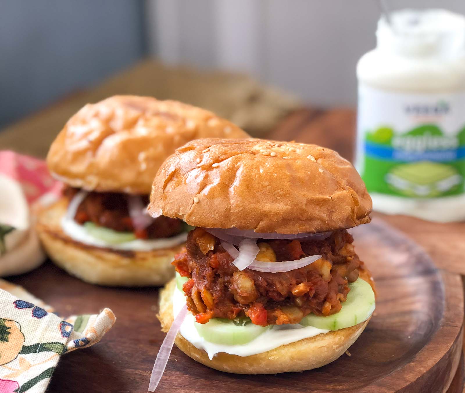 Mushroom & Bean Sloppy Joe Recipe