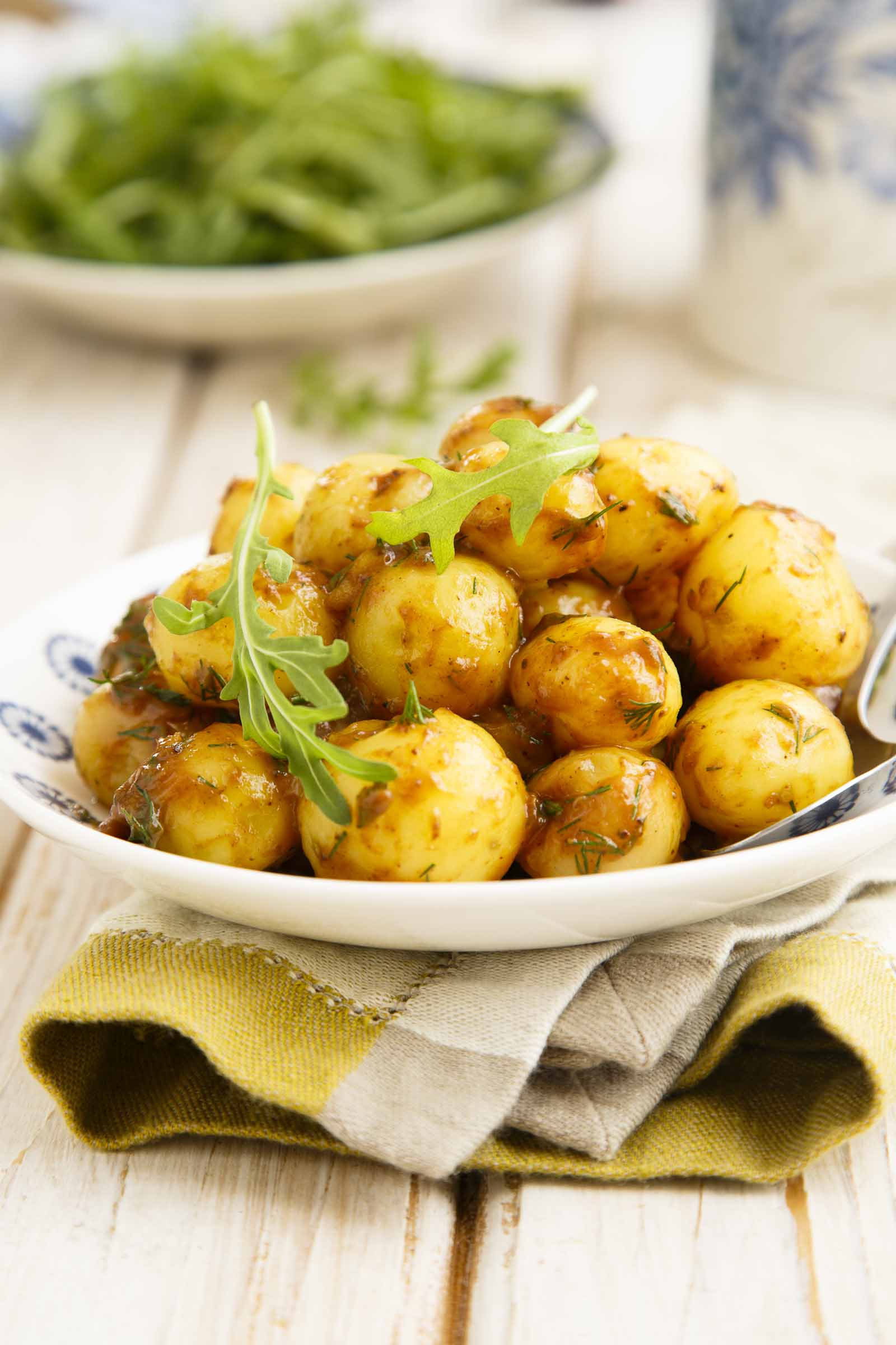 Mustard Mayo Baby Potato Salad Recipe by Archana's Kitchen