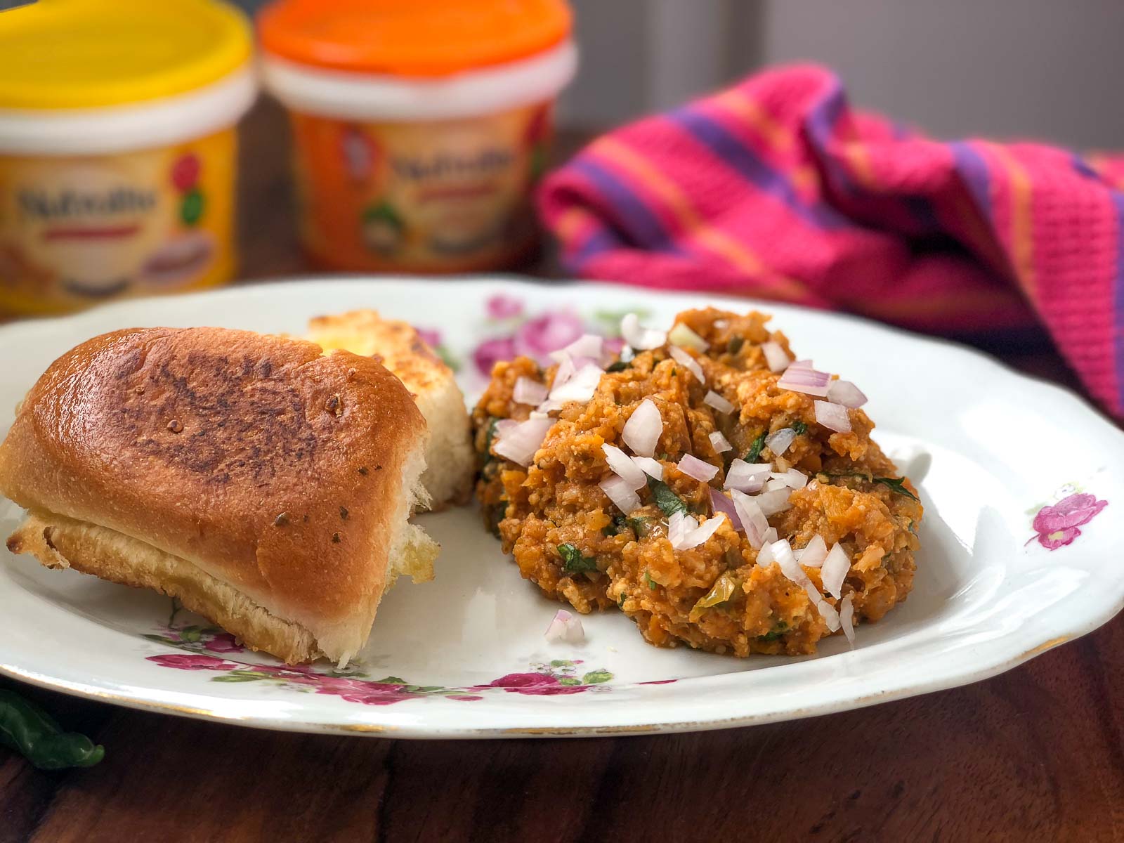 Paneer Pav Bhaji Recipe - Wholesome Weeknight Dinner