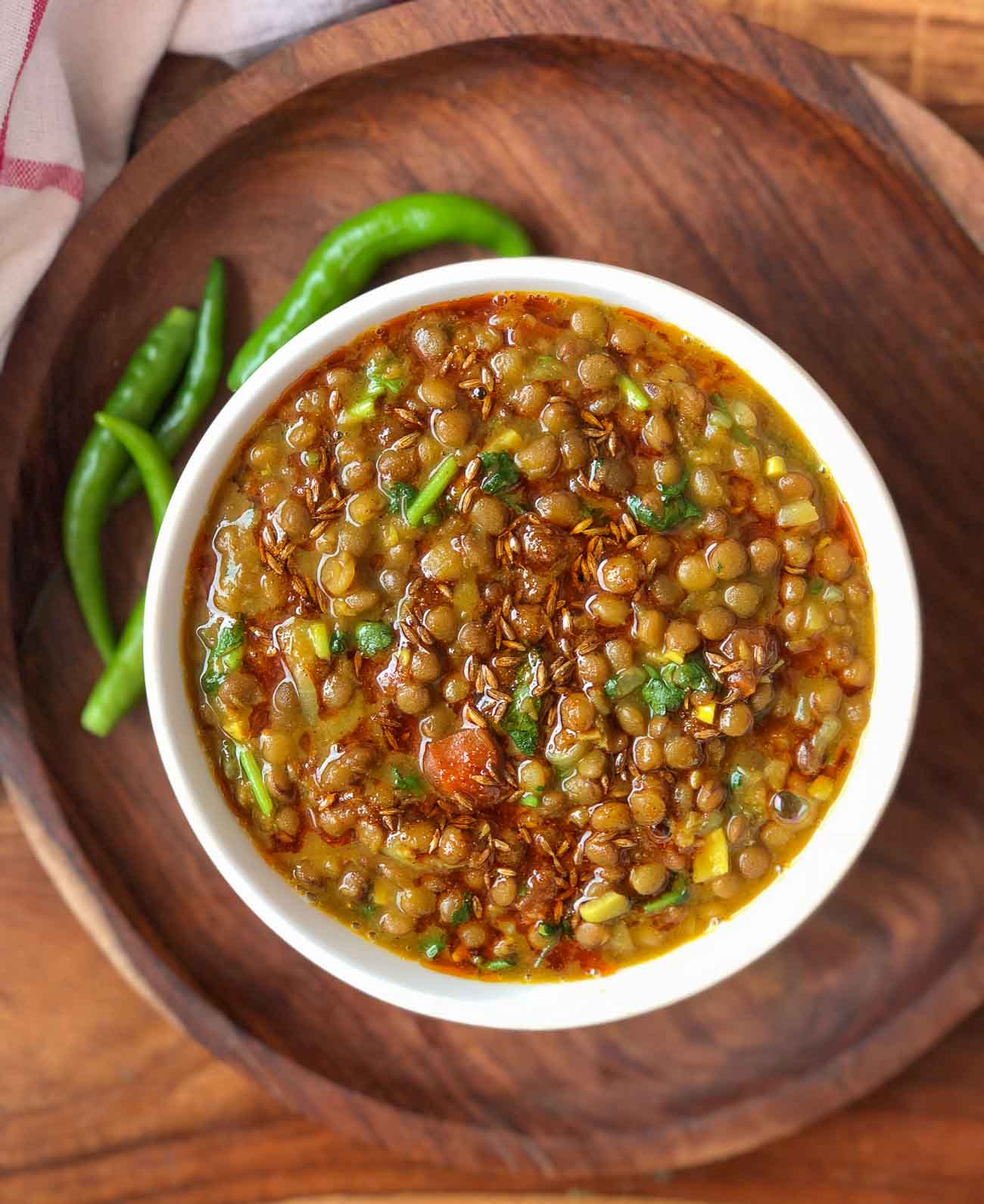 Tadkewali Masoor Dal Recipe - High Protein Masoor Dal Recipe